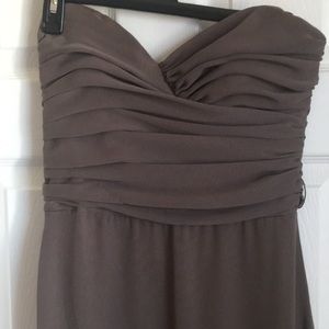 Lazaro bridesmaids dress gown